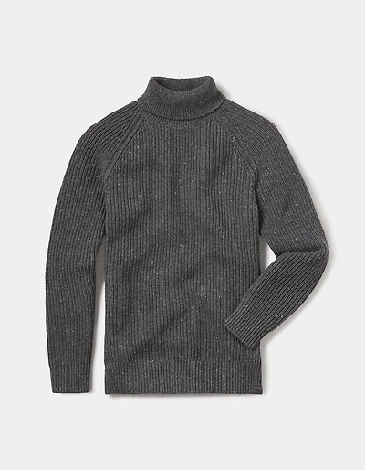 Seawool Nep Turtleneck Grey