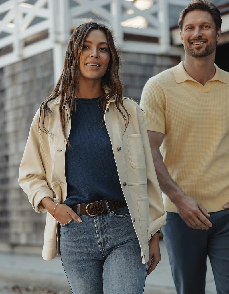 Women's Comfort Terry Chore Coat