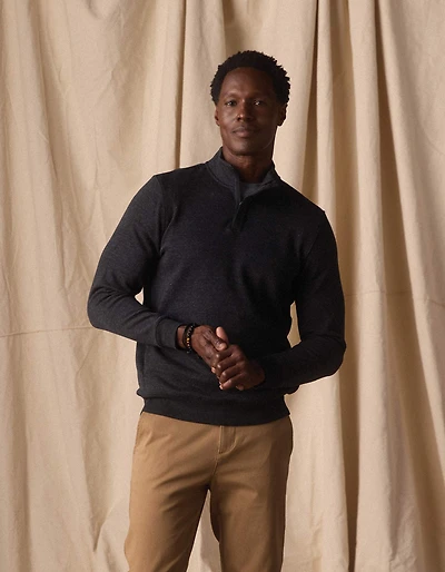Fleece Puremeso Quarter Zip Phantom