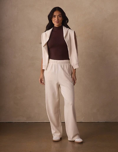 Cole Terry Straight Leg Sweatpant Birch