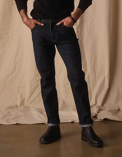 Normal Straight Jean Vintage Dark Rinse