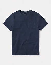 Vintage Slub Pocket T-Shirt Navy