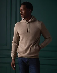 Fleece Puremeso Hoodie Dark Taupe