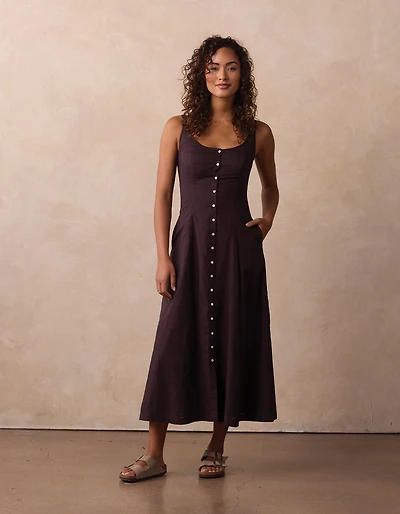 Eleanor Dress Umber