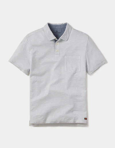 Vintage Slub Pocket Polo Mist