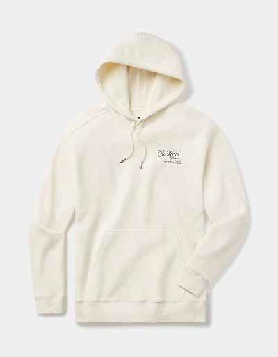 Normal Fleece Graphic Hoodie Ivory