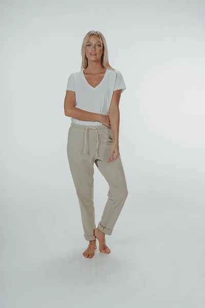 Lounge Terry Pant Sage