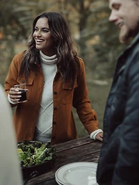 Women's Brightside Flannel-Lined Jacket Gold