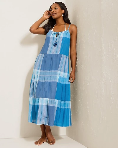 jodie plaid tiered midi dress Francesca's Jodie Tiered Midi Dress