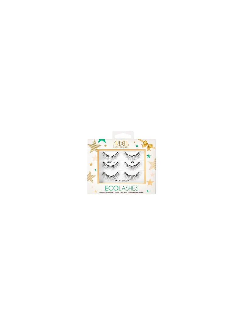 Ardell Eco Lashes 451 Ensemble des Fêtes 3 Unités