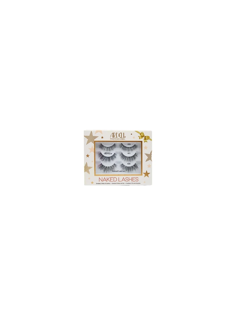 Ardell Naked Lashes Ensemble des Fêtes 3 Unités