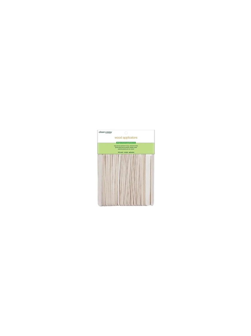 CleanEasy Large Wax Applicator Sticks