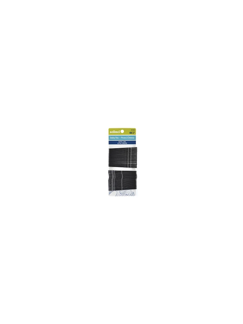 Conair Extra Long Bobby Pin Black 48 Pcs