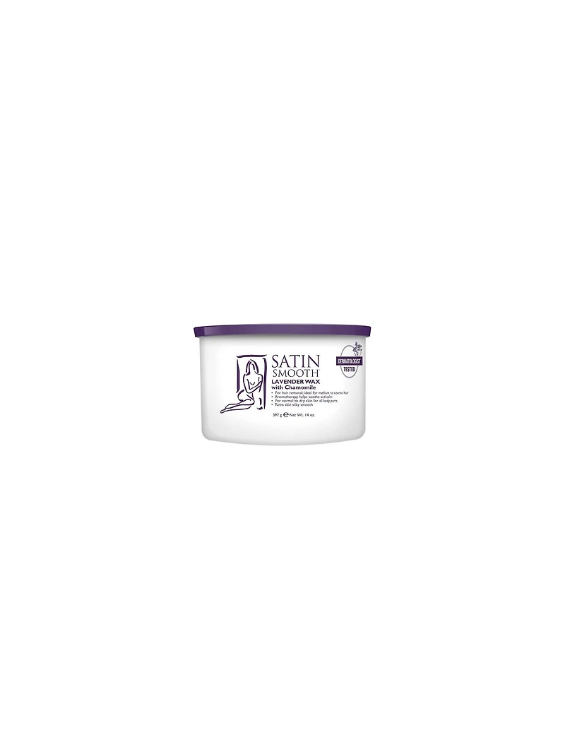 Cire Crème Lavande Camomille Satin Smooth - 397g - SSW14LWG