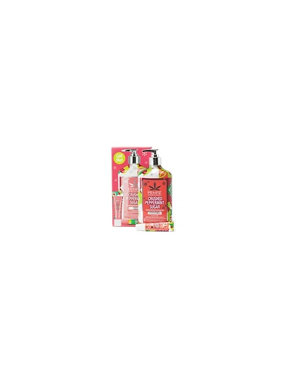 Hempz Hydratant Corporel Sucre Menthe Poivrée Broyée Baume à Lèvres Ensemble Cadeau