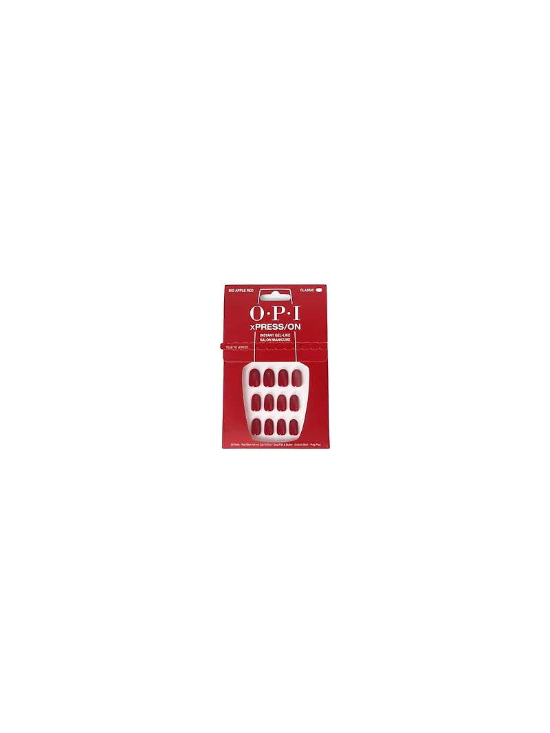 OPI xPRESS-ON Nails Big Apple Red