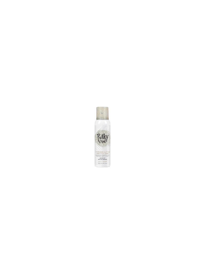 Punky Colour Temporary Glitter Hair & Body Spray Gold-Silver - 100g