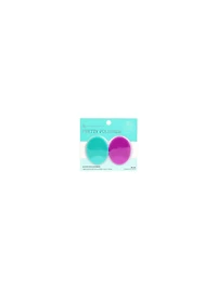 Relaxus Pretty Polished Silicone Facial Scrubber 2pk