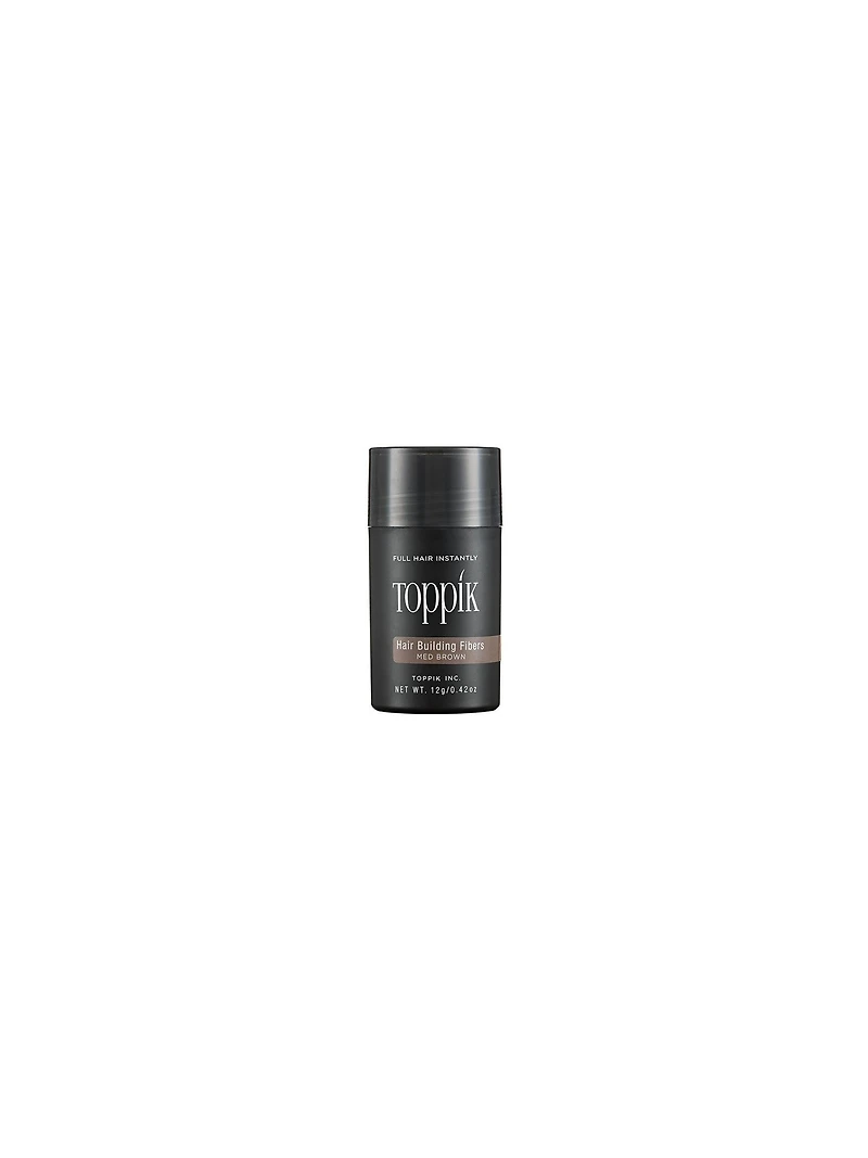 TOPPIK Hair Building Fibers (Medium Brown) - 12g