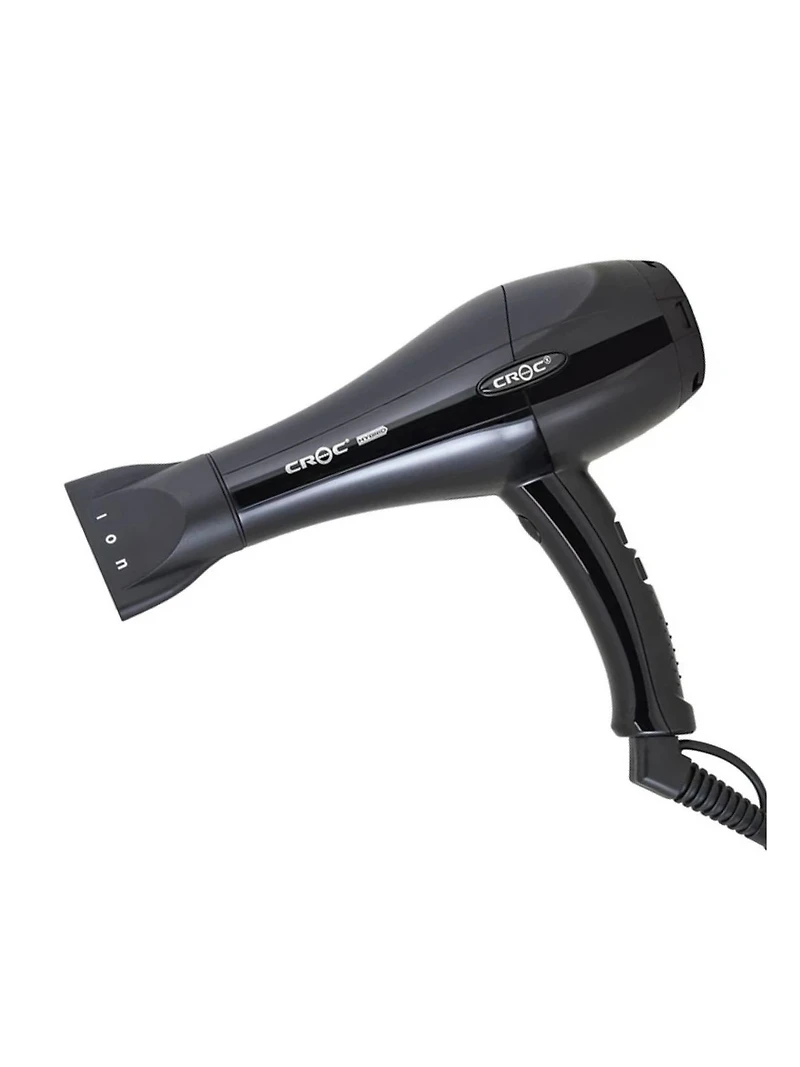 Sèche-cheveux hybride CROC Noir