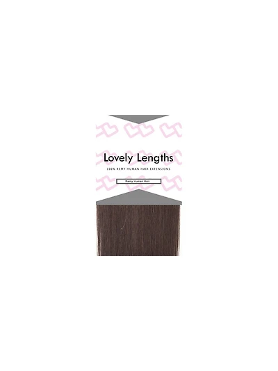 Extensions à Clips Lovely Lengths 16 Pouces 2 Brun Foncé