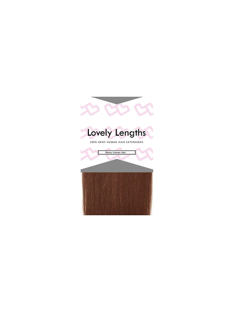 Lovely Lengths Clip-In Extensions Inch 4 Medium Brown