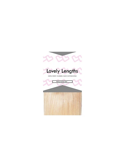 Lovely Lengths Clip-In Extensions 20 Inch 60 Platinum