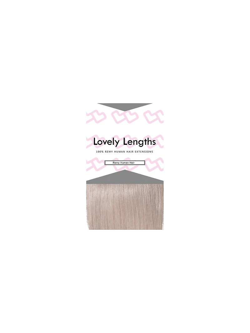 Extensions à Clips Lovely Lengths 20 Pouces Argent Glacé