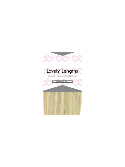 Lovely Lengths Clip-In Extensions Inch 613 Ash Bleach