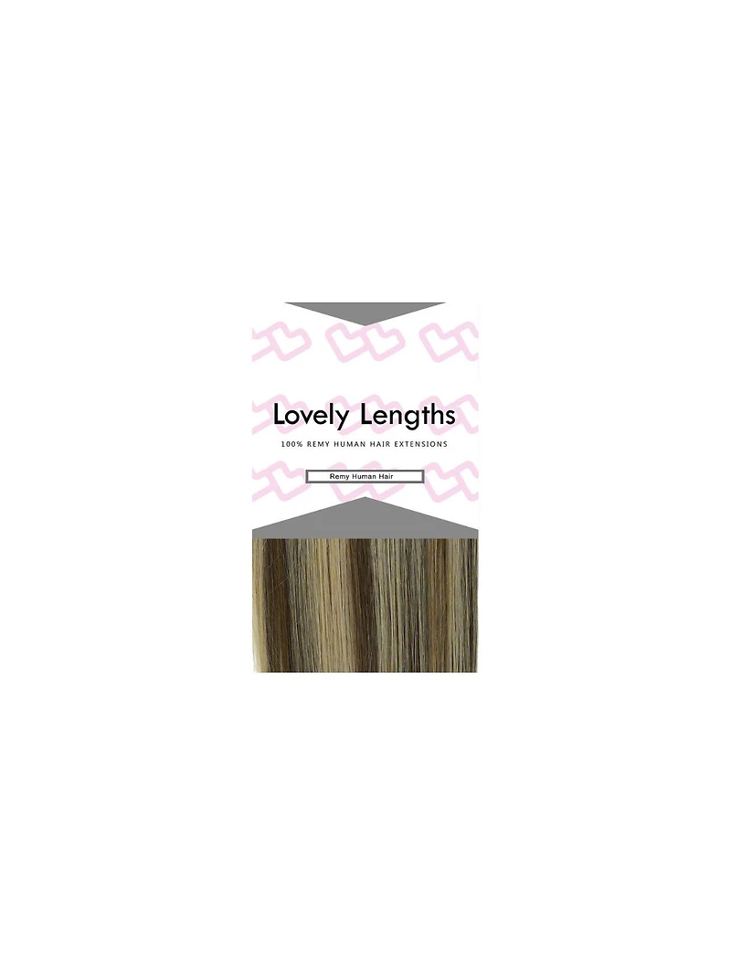 Extensions à Clips Lovely Lengths 20 Pouces 18 Blond Caramel
