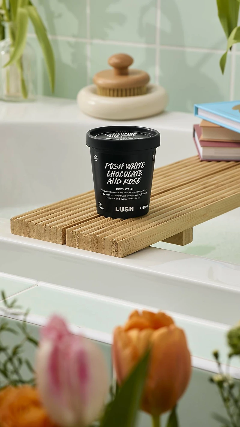 Posh White Chocolate And Rose Body Wash