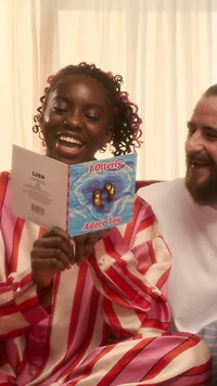 Carte de souhaits avec épinglette I Otterly Adore You