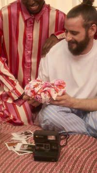 Emballage de tissu Love Bug