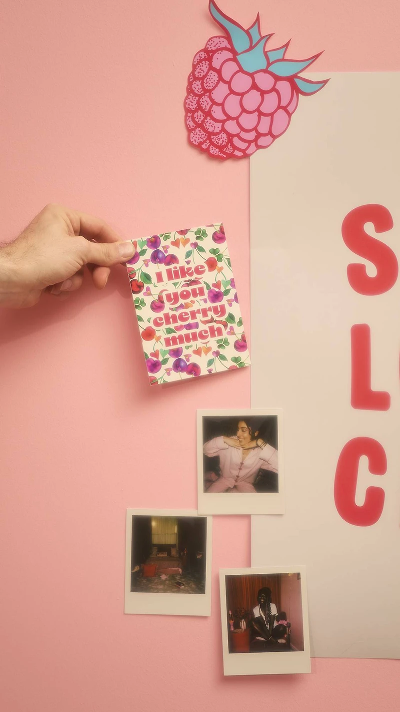 Carte postale I Like You Cherry Much