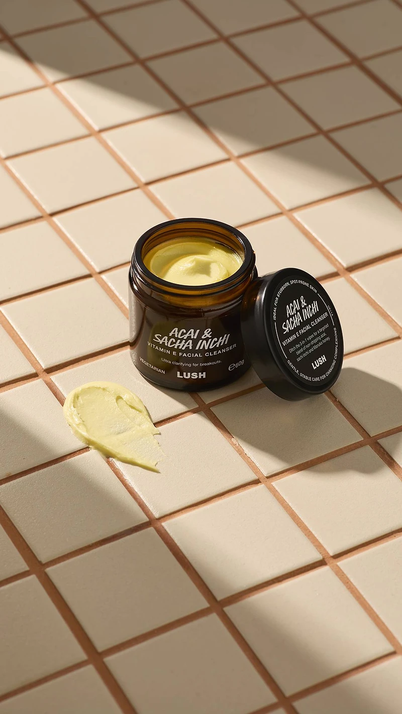 Acai & Sacha Inchi Vitamin E Facial Cleanser