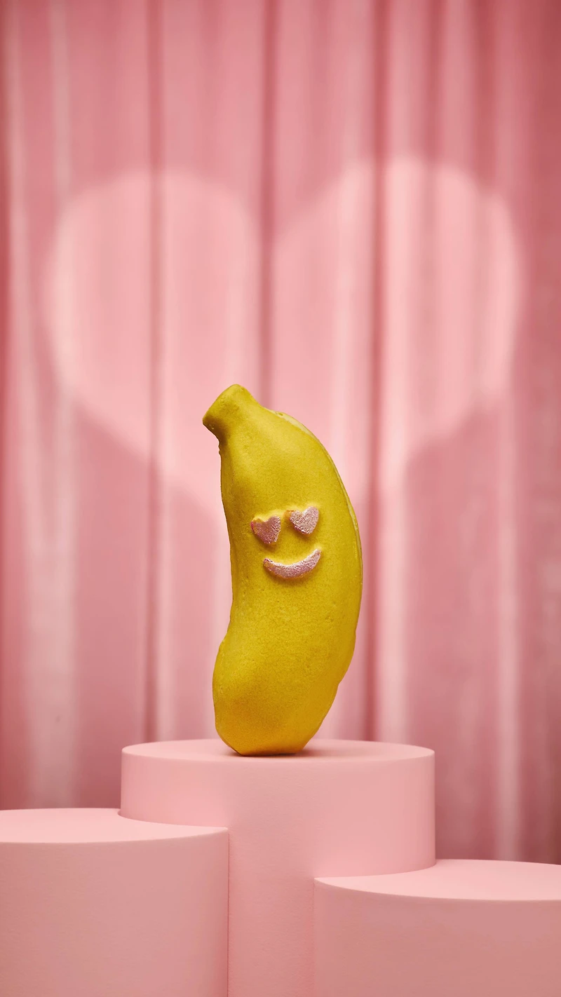 Macaron moussant Bananas For You