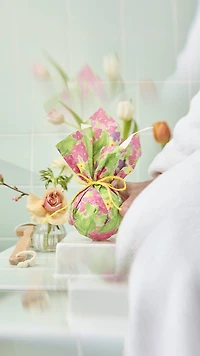 Garden In Springtime Lokta Wrap