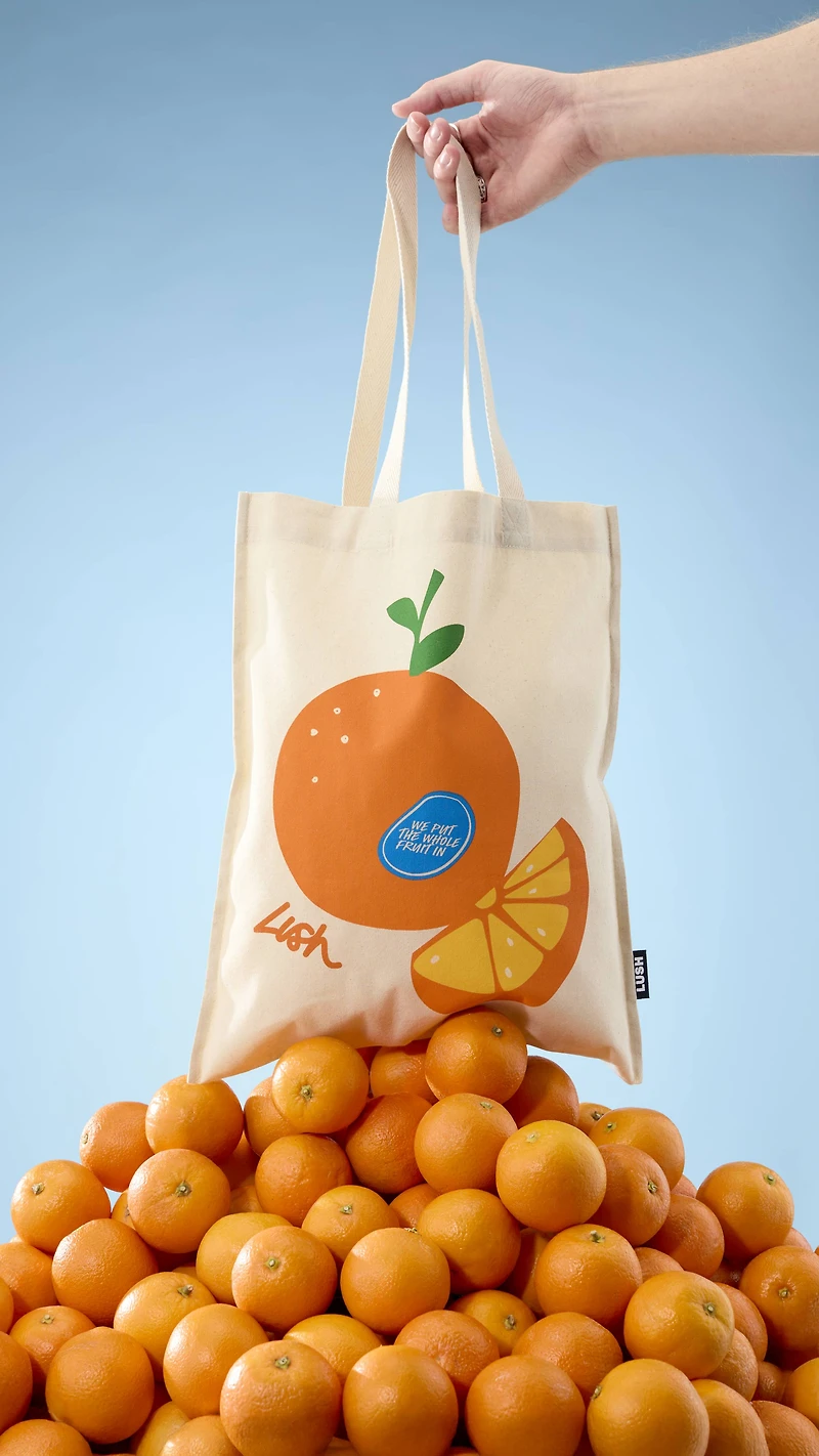 Orange Tote Bag