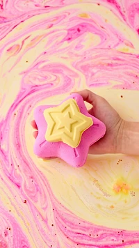 Snow Fairy Lights Bath Bomb