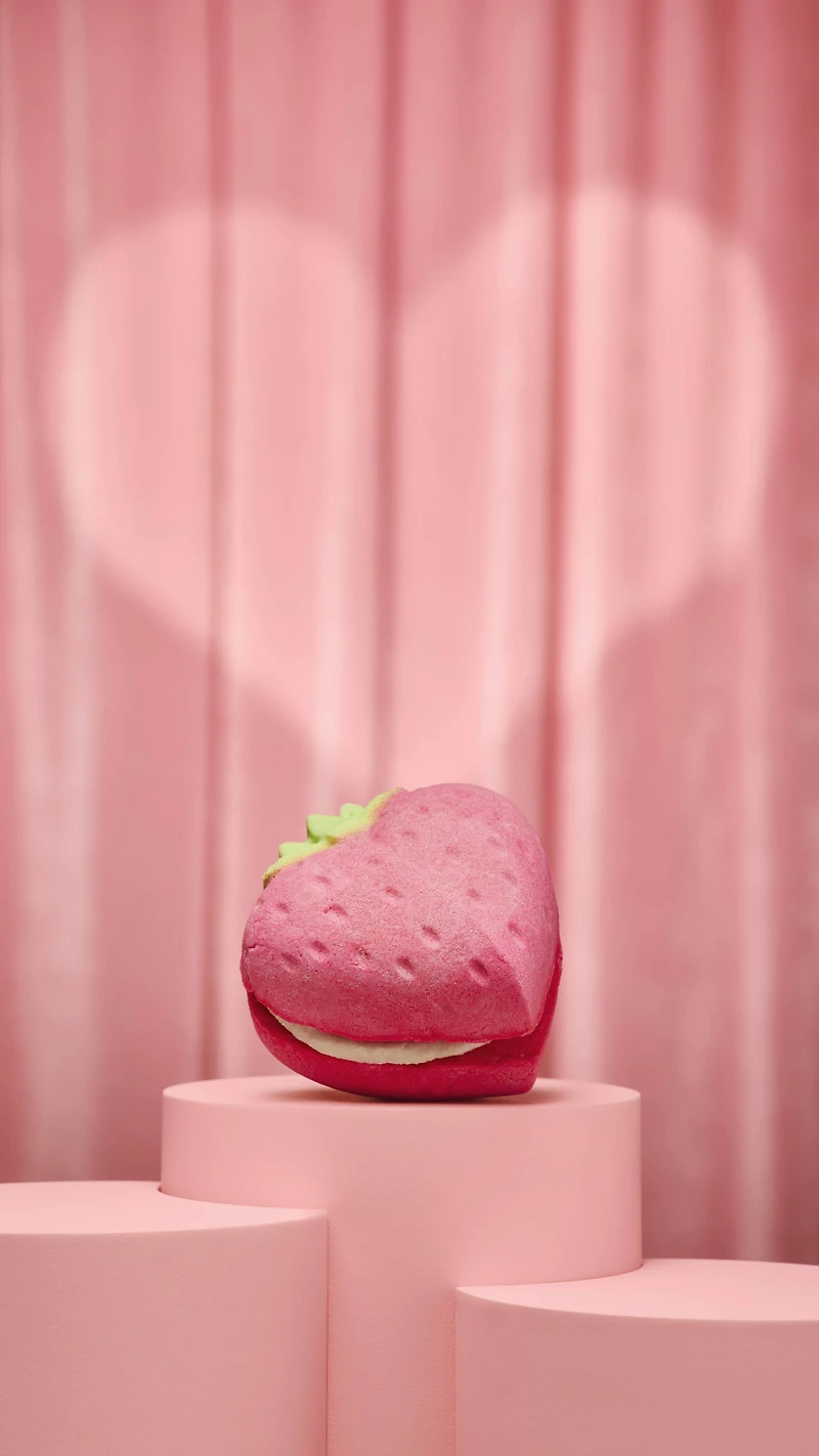 Strawberry Crumble Bubbleroon