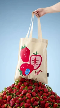 Strawberry Tote Bag