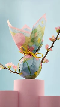 You, Me, And The Sakura Tree Lokta Wrap