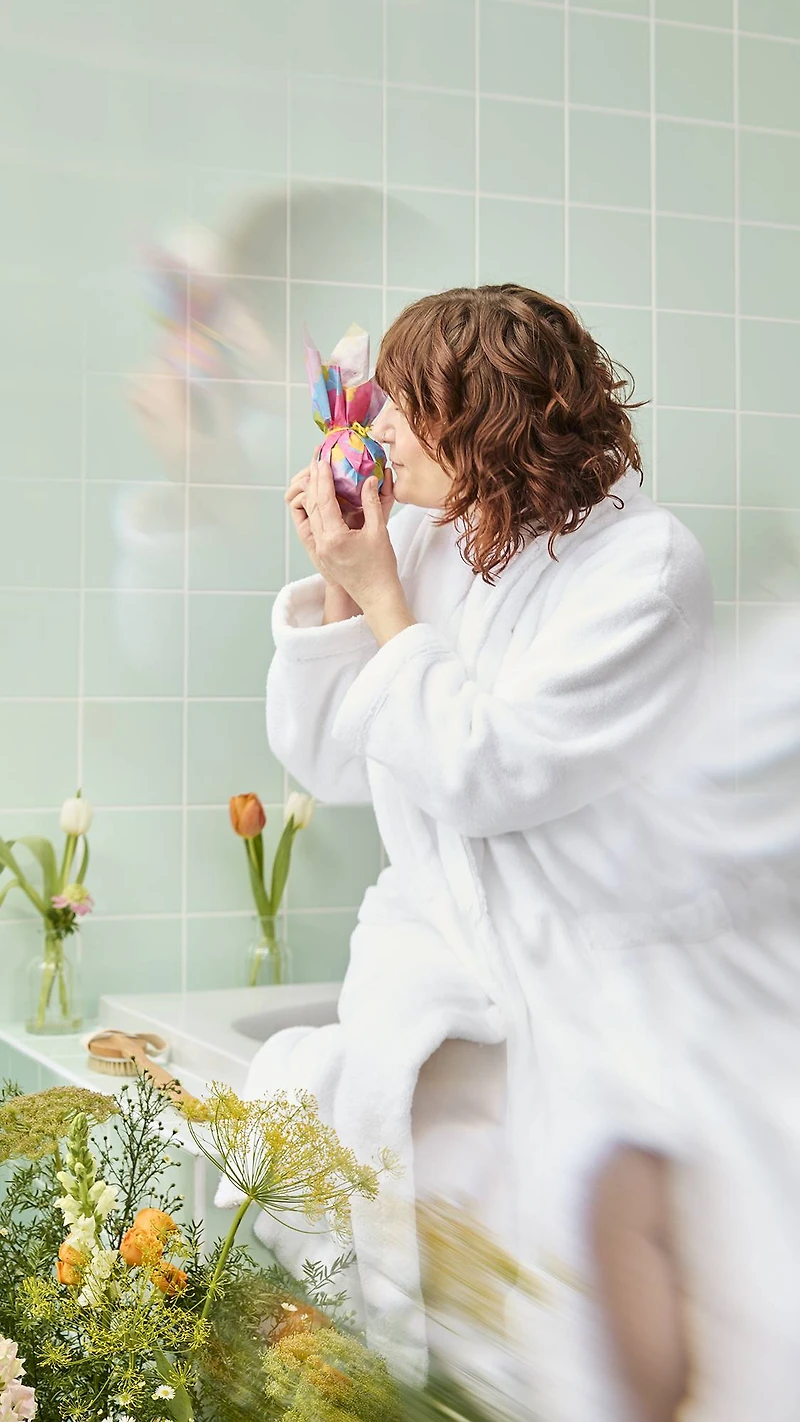 Flower Up Lokta Wrap