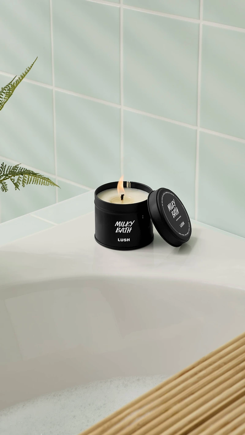 Milky Bath | Single Wick Candle