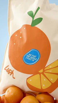 Orange Tote Bag
