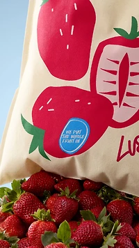 Strawberry Tote Bag