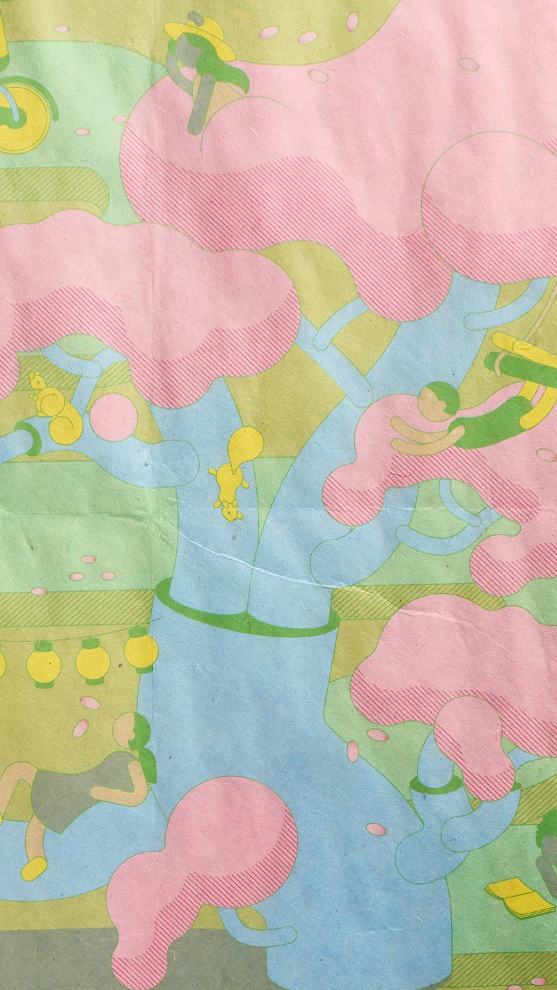 Emballage lokta You, Me, And The Sakura Tree