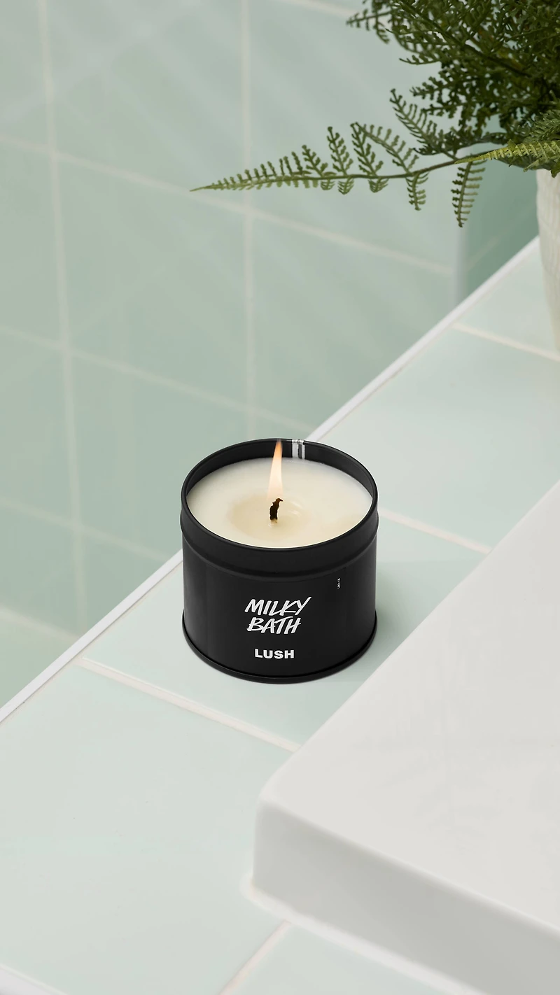 Milky Bath | Single Wick Candle