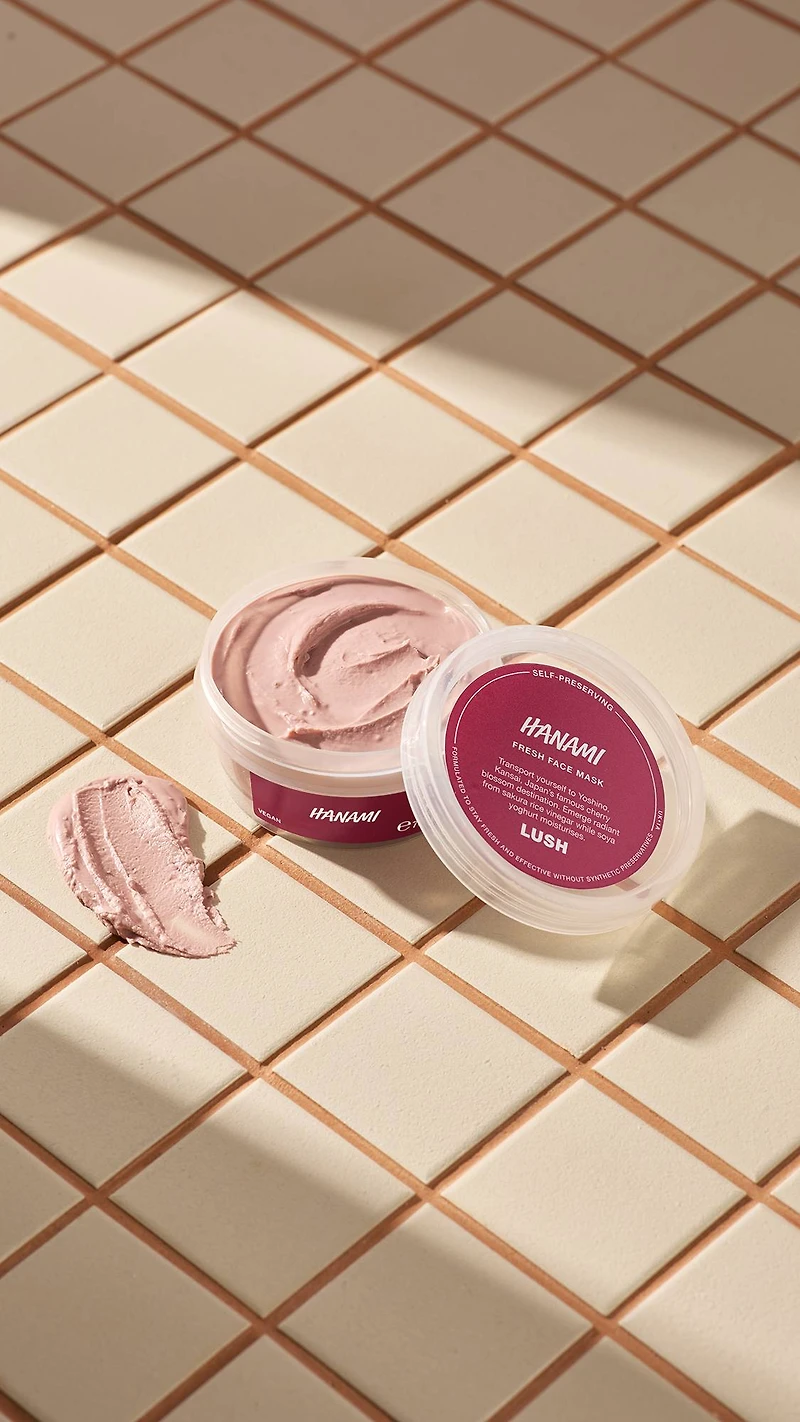 Masque frais pour le visage Hanami