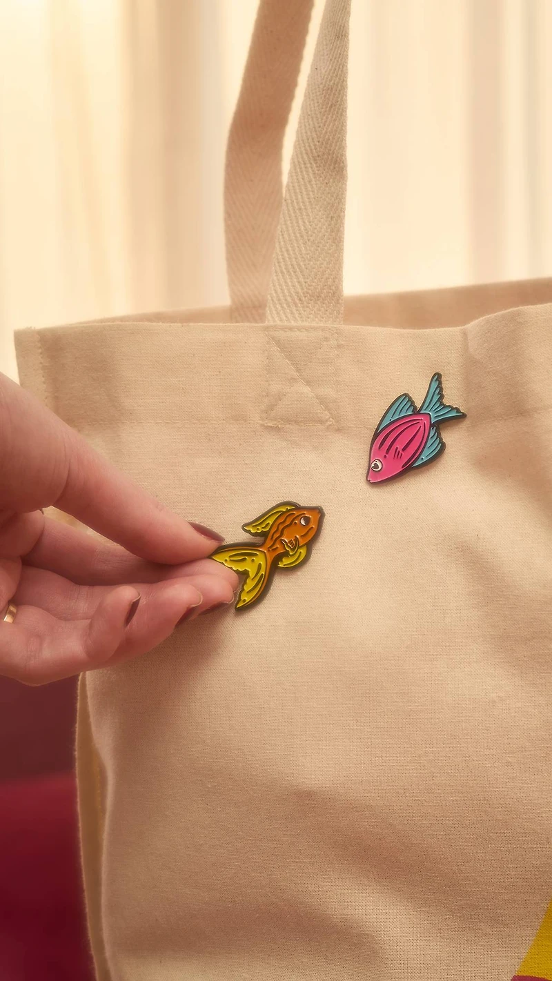 Underwater Love Greeting Card With Pins